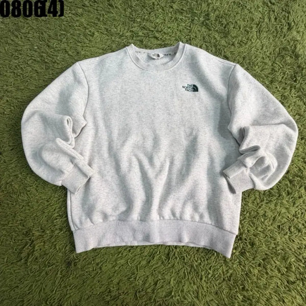 [BUNJANG] The North Face Light Grey Sweatshirt Size S / 노스페이스 맨투맨 라이트 그레이 사이즈 s
