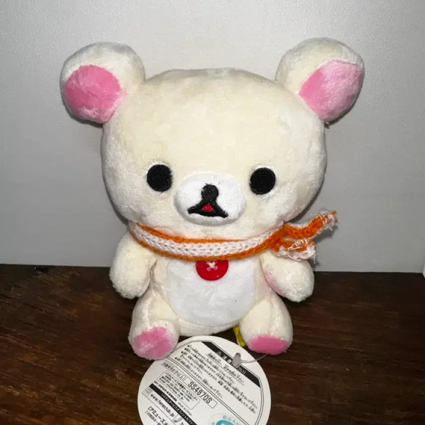 [BUNJANG] San-X Korilakkuma Scarf Doll / 산엑스 코리락쿠마 스카프 인형