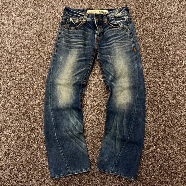 [BUNJANG] Buckaroo Straight Washed Denim Pants Size 30 / 30 버커루 스트레이트 워싱 데님 팬츠