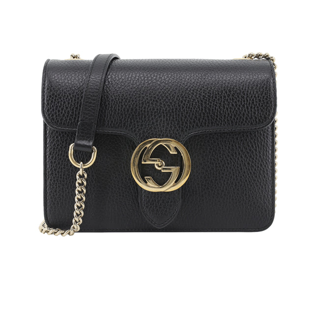 [BUNJANG] Gucci Interlocking GG Small Chain Shoulder Bag 510303 / 구찌 인터로킹 GG 스몰 체인 숄더백 510303