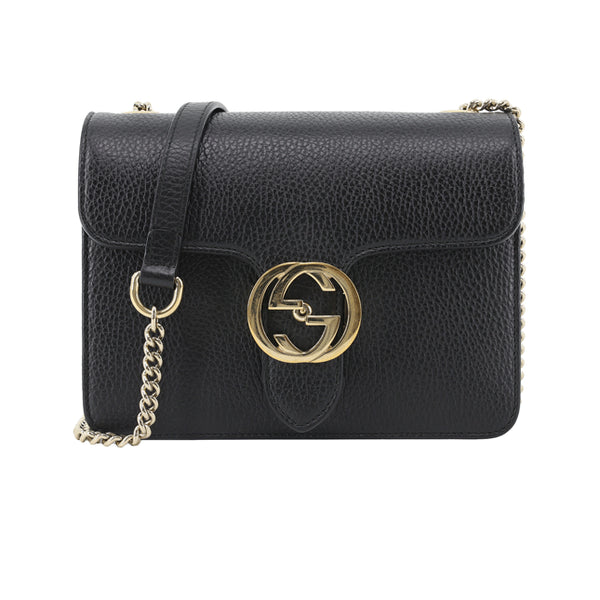 [BUNJANG] Gucci Interlocking GG Small Chain Shoulder Bag 510303 / 구찌 인터로킹 GG 스몰 체인 숄더백 510303