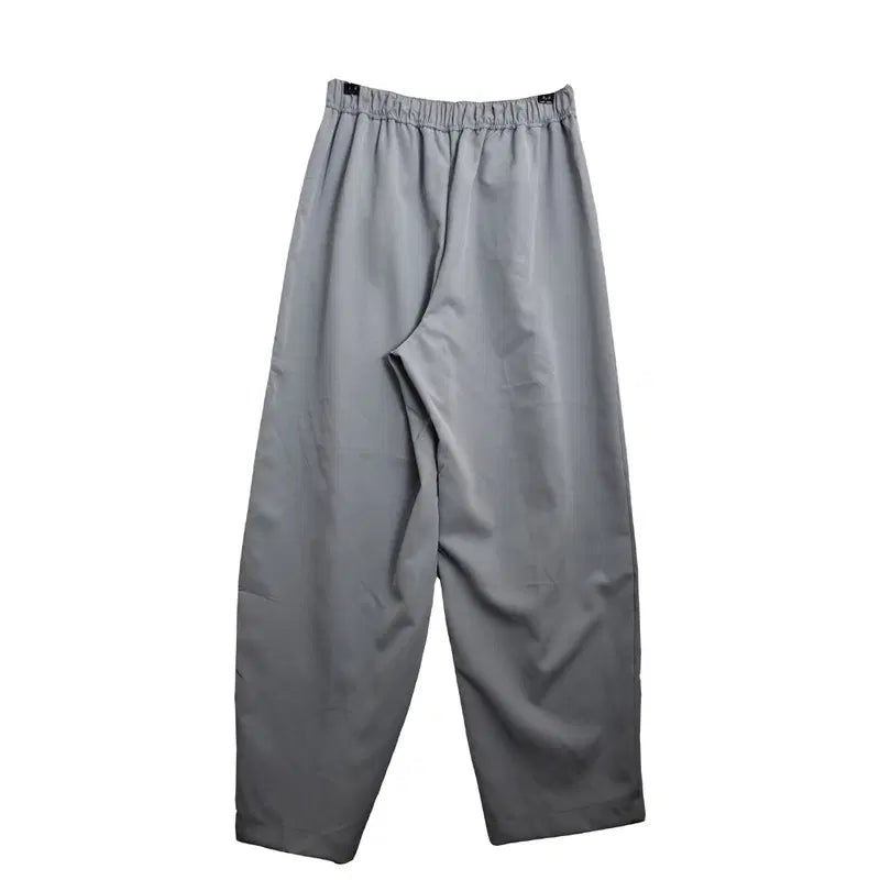[BUNJANG] GU Light Grey Wide Slacks XL Women's Trousers / GU 지유 라이트 그레이 와이드 슬래스 [XL] 여성 정장 팬츠