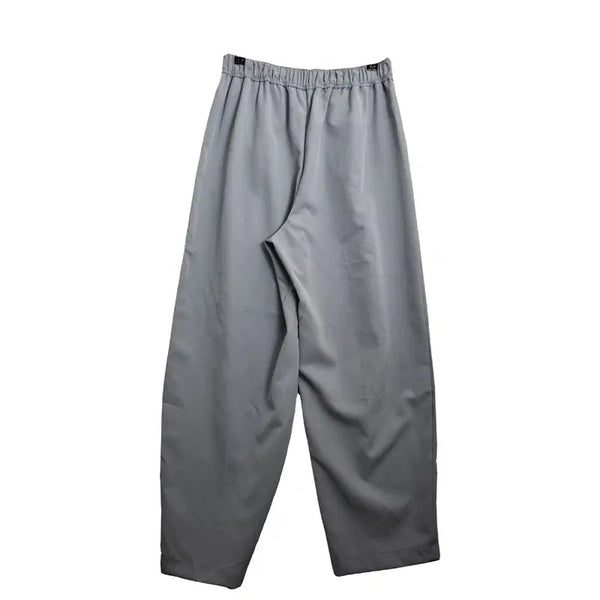 [BUNJANG] GU Light Grey Wide Slacks XL Women's Trousers / GU 지유 라이트 그레이 와이드 슬래스 [XL] 여성 정장 팬츠