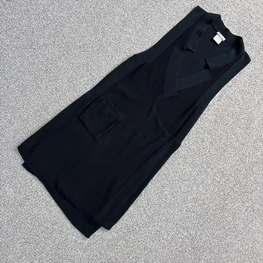 [BUNJANG] Sonia Rykiel Sleeveless Long Cardigan / 82 소니아리키엘 프랑스 명품 슬리브리스 롱 가디건 4371