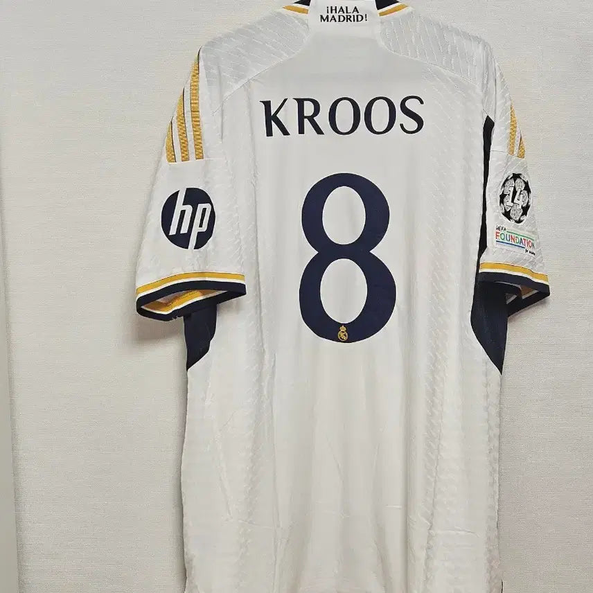 [BUNJANG] Real Madrid 2023-2024 Toni Kroos Authentic Jersey XL / 국내4XL 레알마드리드 2023-2024 토니 크로스 어센틱2