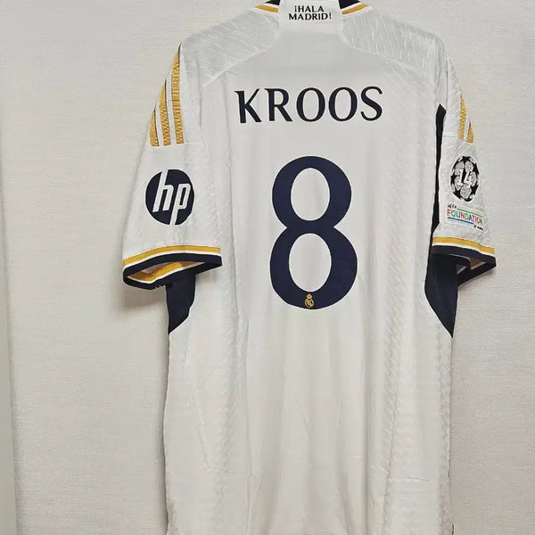 [BUNJANG] Real Madrid 2023-2024 Toni Kroos Authentic Jersey XL / 국내4XL 레알마드리드 2023-2024 토니 크로스 어센틱2