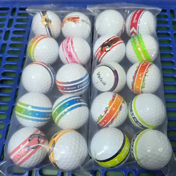 [BUNJANG] Volvik Vista 3 Condor & Others 20 Golf Balls (A+ Grade) / 볼빅 비스타3 콘도르외 20개(A+급)로스트볼