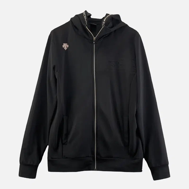 [BUNJANG] Descente Black Full Zip Jacket XL / 데상트 블랙 남자 집업 XL N9687