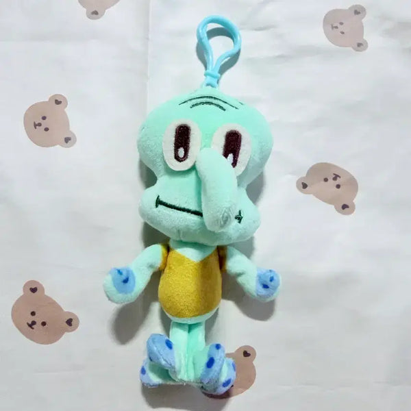 [BUNJANG] SpongeBob Squidward Doll Keychain / 스폰지밥 징징이 인형 키링