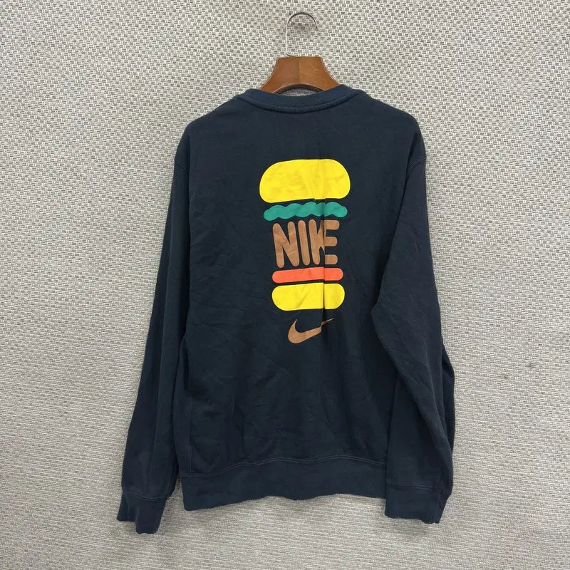 [BUNJANG] Nike Hamburger Sweatshirt L / 나이키 햄버거 스웻셔츠 맨투맨 L H01216