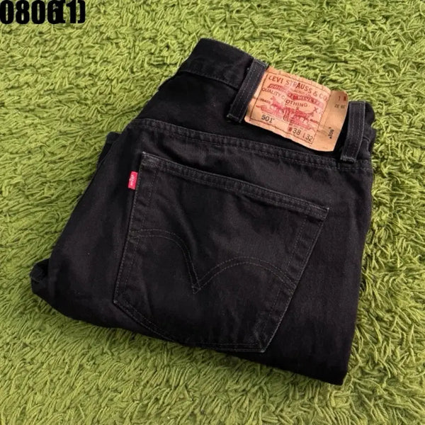 [BUNJANG] Levi's 501 Black Jeans 38x32 / 리바이스 501 블랙 청바지 38 32