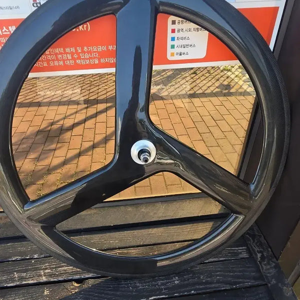 [BUNJANG] Jinbike Carbon Tri-Spoke Wheel / 진바이크 카본삼발이