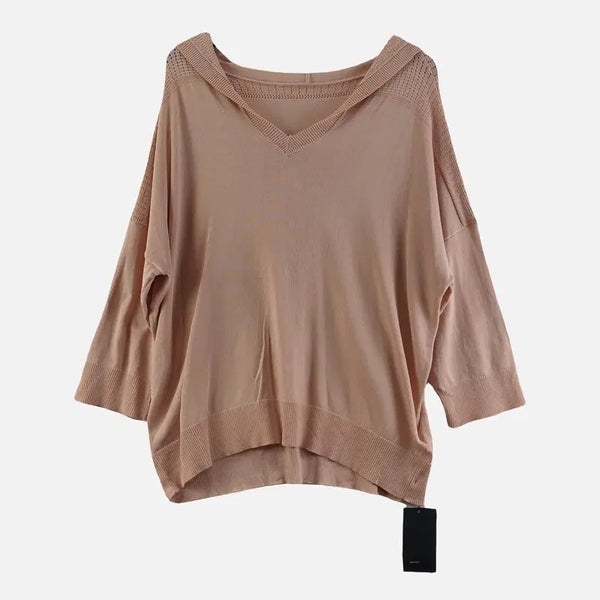 [BUNJANG] Georges Rech Pink Knit Sweater (Size 105) / 조르쥬레쉬 핑크 여자 니트 105 새상품 N9625