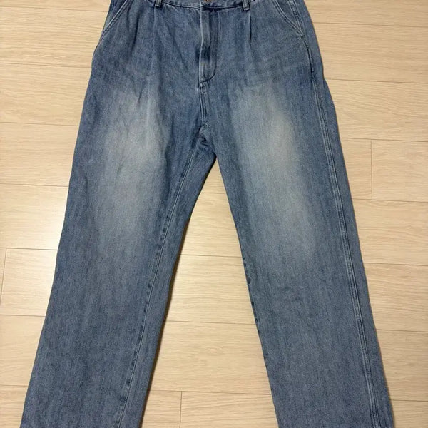 [BUNJANG] Roughside Drape Denim Pants Bleach Size 3 / 러프사이드 Drape Denim Pants Bleach 3사이즈