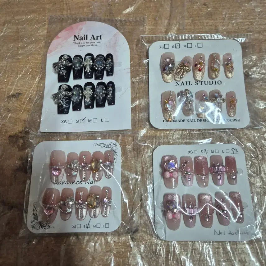 [BUNJANG] Full Parts Nail Tips - Small Size / 풀파츠 네일팁 풀파츠