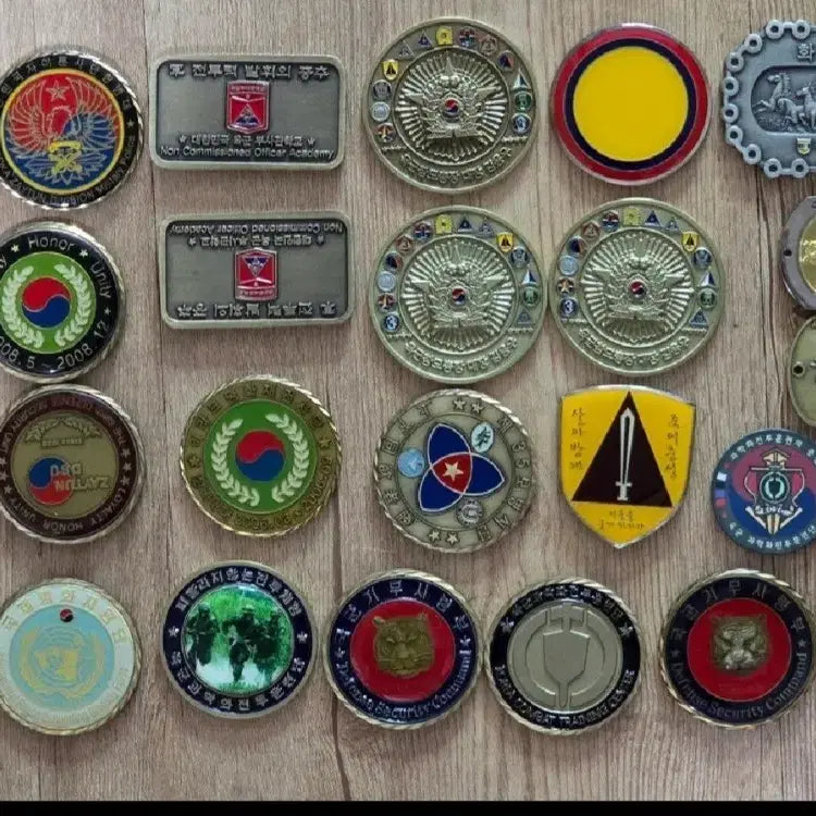 [BUNJANG] Military Unit Coin Bundle Set / 군부대코인 판매