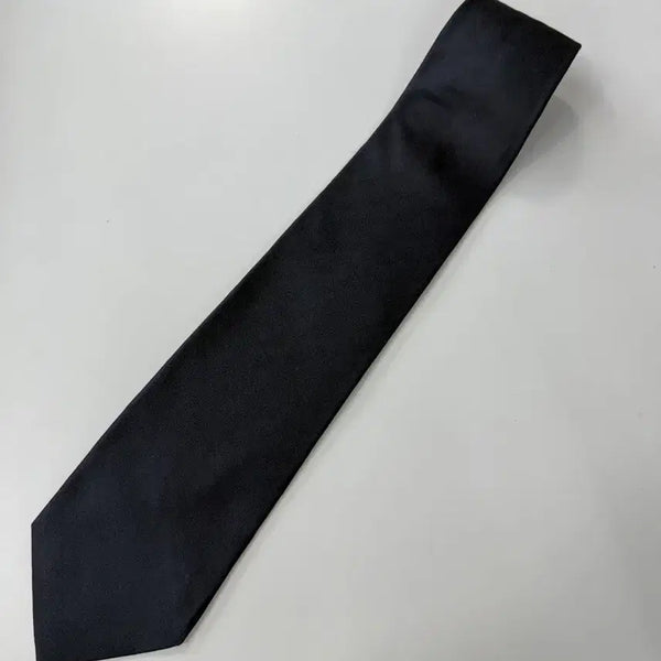 [BUNJANG] Daks Black Silk Necktie (9.5cm) / 닥스(Daks) 블랙 실크 넥타이 9.5cm