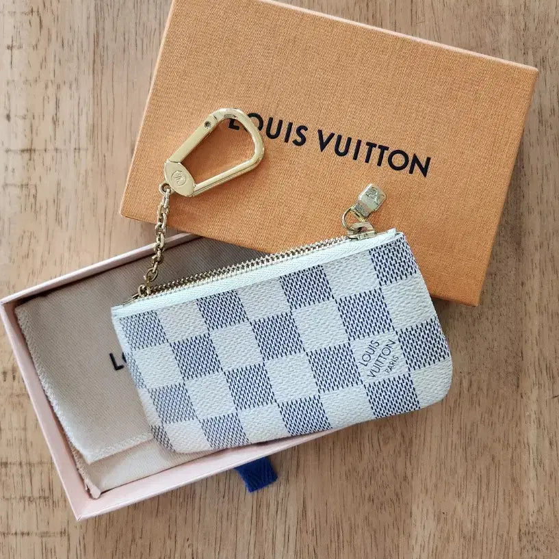 [BUNJANG] Louis Vuitton Azur Key Pouch / 루이비통 아주르 키파우치