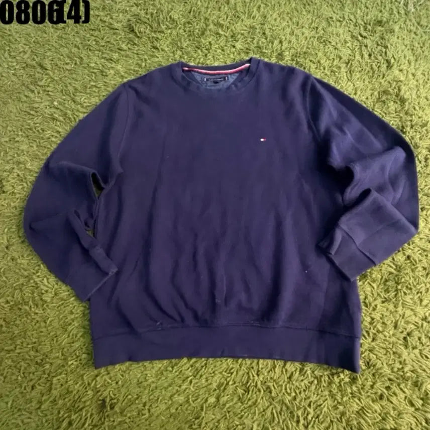 [BUNJANG] Tommy Hilfiger Navy Sweatshirt / 타미힐피거 맨투맨 네이비