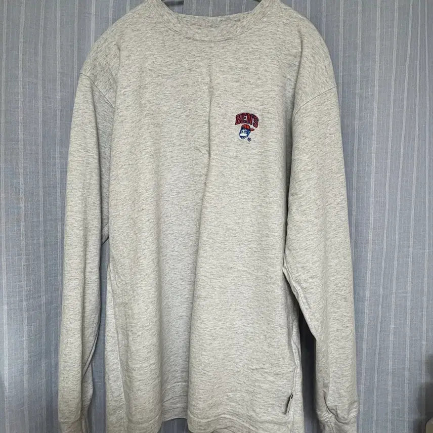 [BUNJANG] Ben Davis Long Sleeve Oatmeal Ivory / 벤데이비스 롱슬리브 아이보리 오트밀