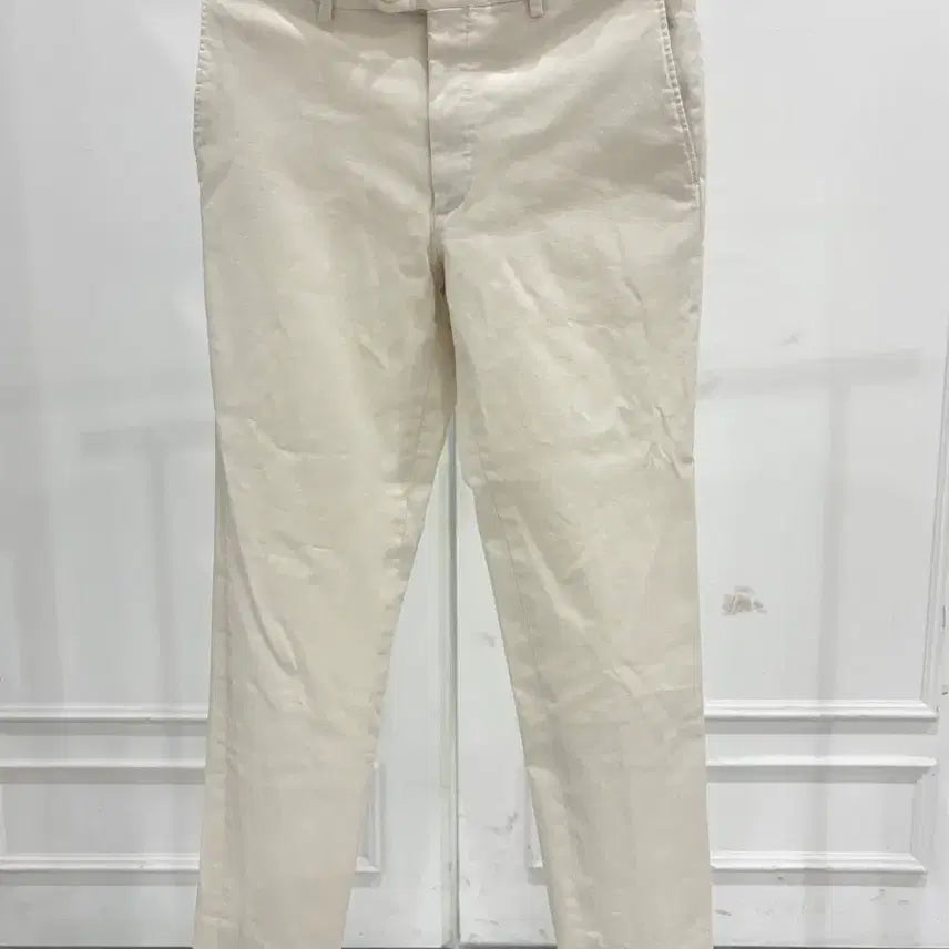 [BUNJANG] Brioni Ivory Slim Fit Chino Trousers / 브리오니(Brioni) 아이보리 치노 팬츠