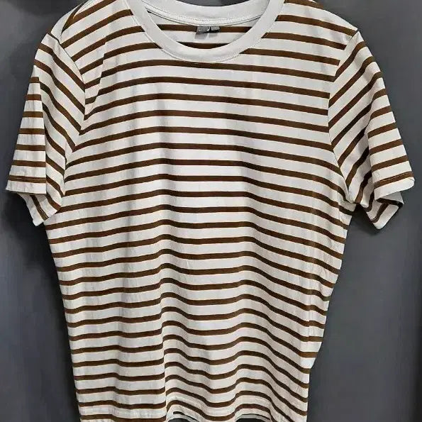 [BUNJANG] JAJU Striped Short Sleeve T-Shirt / JAJU 스트라이프 반팔 티셔츠