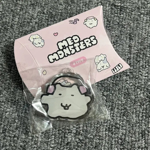 [BUNJANG] Meo Monsters Acrylic Keychain / Meo Monsters 키링 4종 중 1개