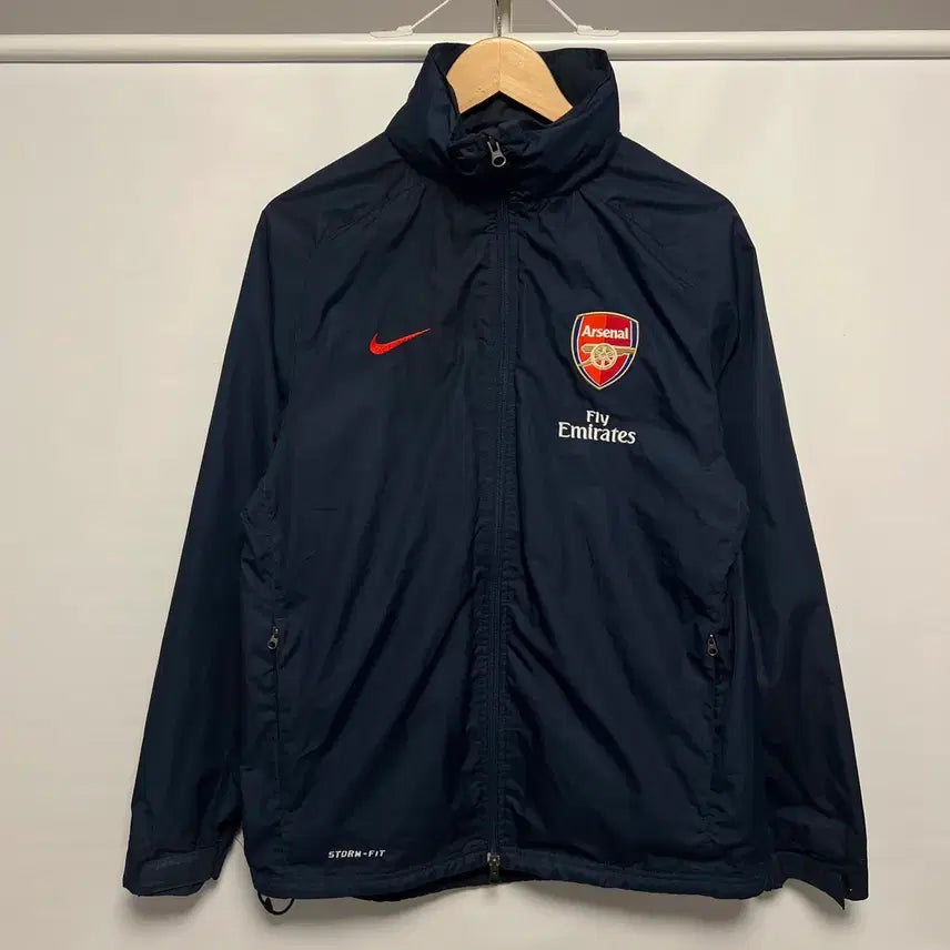 [BUNJANG] Nike Arsenal Storm-FIT Training Windbreaker Navy / [정품/M] 나이키 아스날 스톰핏 트레이닝 네이비 바람막이