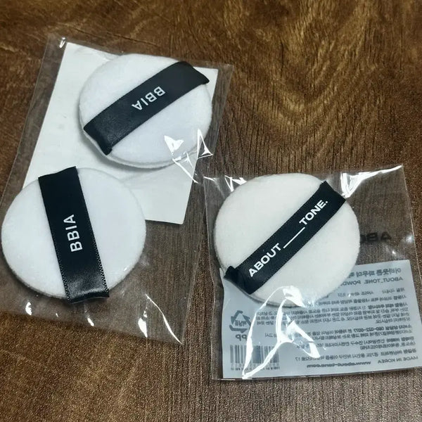 [BUNJANG] About Tone Bbi@ Puff Set (3 Pieces) / 어바웃톤 삐아 퍼프 3개 세트