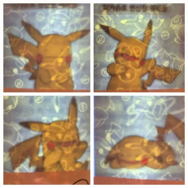 [BUNJANG] Pokemon Stickers Season 4 Pikachu Metamon Set / 포켓몬띠부씰 시즌4 피카츄로변신한메타몽 세트판매