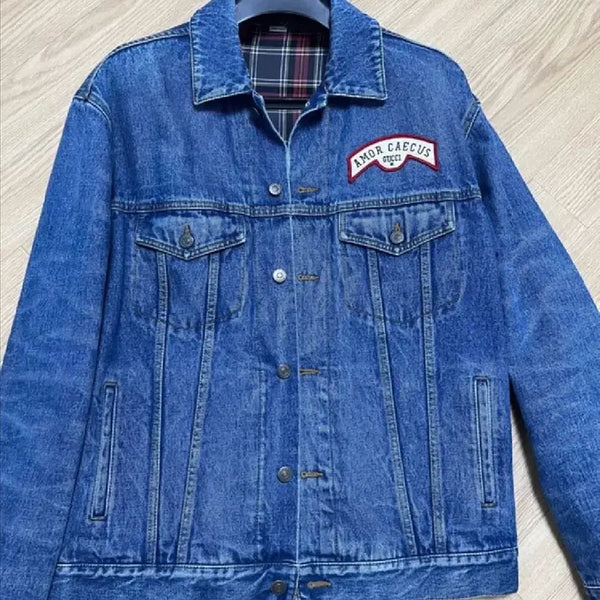 [BUNJANG] Gucci Vintage Denim Jacket (Size 95-100) / 구찌 빈티지 청자켓 팝니다 (95-100size)
