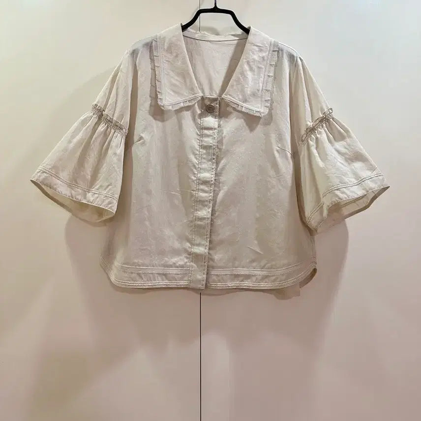 [BUNJANG] Mine by Handsome Silk Blend Blouse / 한섬 마인 블라우스