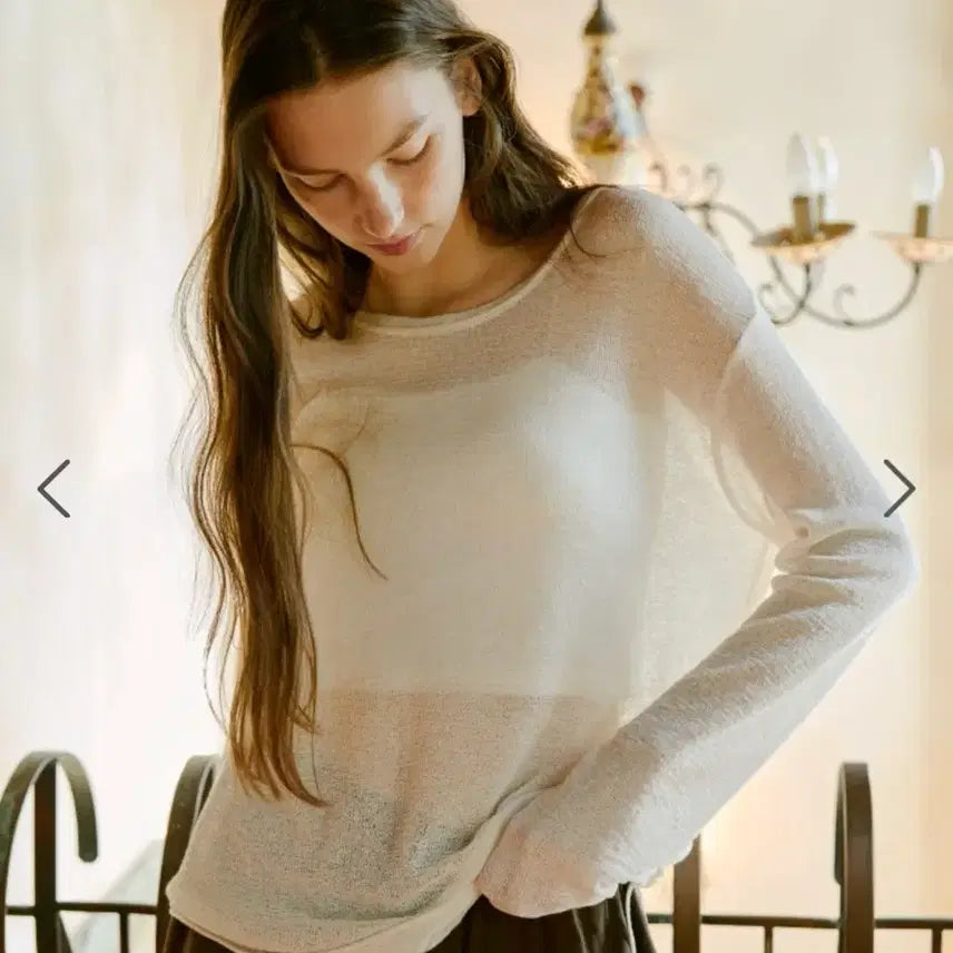 [BUNJANG] Depound Pullover Knit Free Size Ivory / (새상품)Depound 풀오버 니트