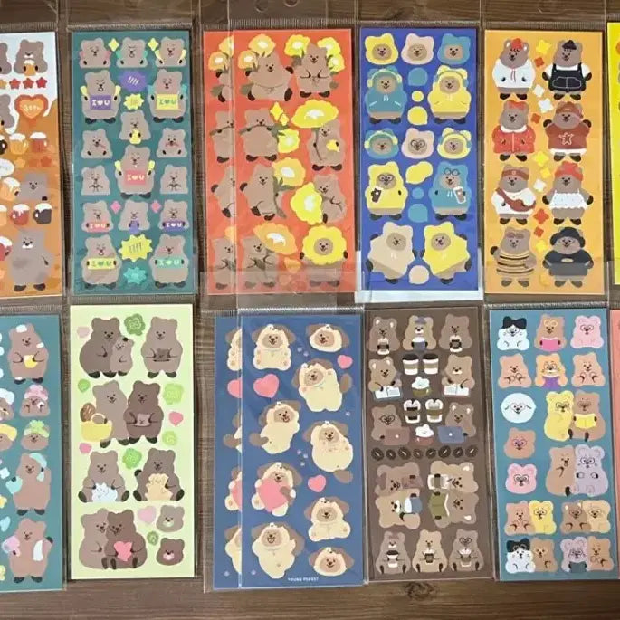 [BUNJANG] Seal Sticker Bundle / 씰스티커 처분9