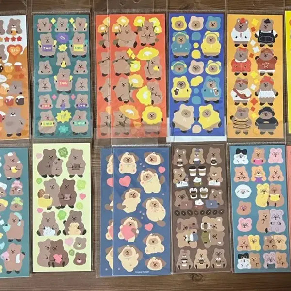 [BUNJANG] Seal Sticker Bundle / 씰스티커 처분9