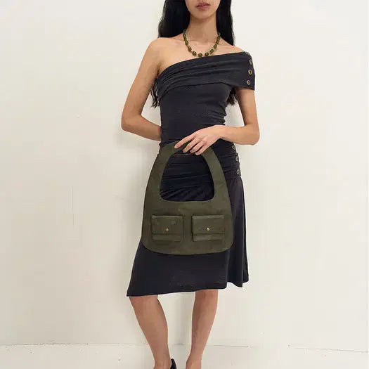 [BUNJANG] JIJIVISHA Wrinkled Unbalanced Set / JIJIVISHA 지지비샤 Wrinkled unbalanced set