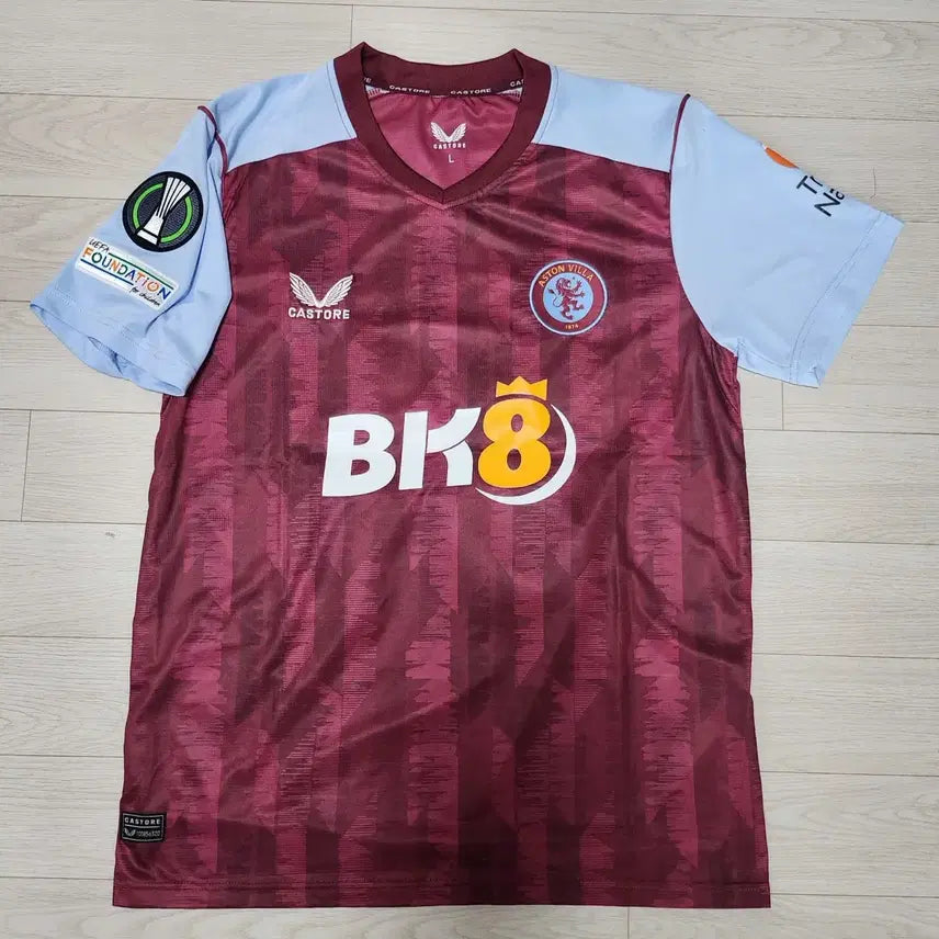 [BUNJANG] Castore Aston Villa Bailey Uniform L / 캐스토어 아스톤빌라 베일리 유니폼