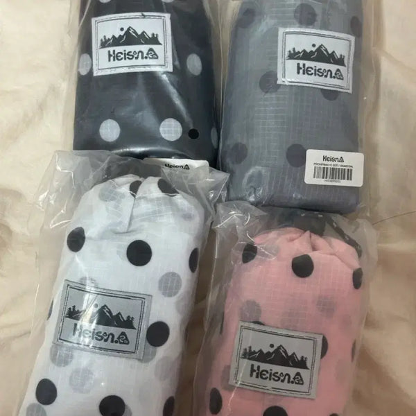 [BUNJANG] Hyisan Dot Backpack Pink White Grey Black / 미개봉) 하이산 도트 백팩 핑크 화이트 그레이 블랙