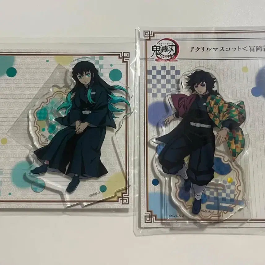 [BUNJANG] Demon Slayer Giyu Tomioka & Muichiro Tokito "Concentration Breathing" Acrylic Standee Bundle Set / 귀멸의칼날 토미오카 기유 토키토 무이치로 전집중전 아크릴 스탠드 일괄