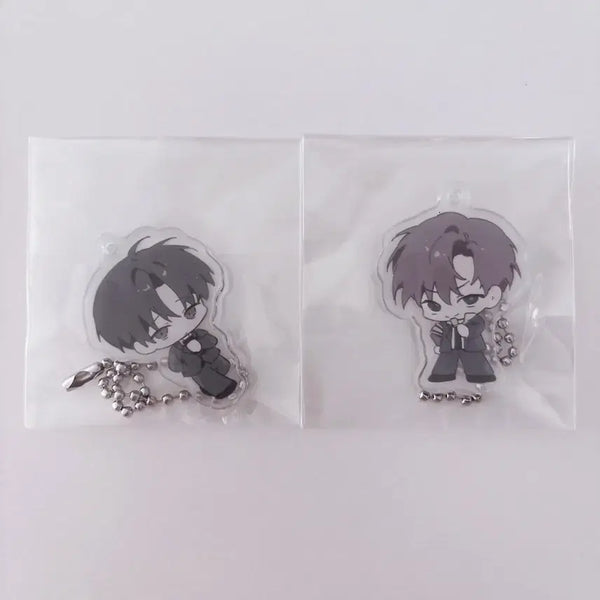 [BUNJANG] KoeDanChulkeun Choi Yowon Kim Soleum Acrylic Keyring Bundle Set / 일괄) 괴담출근 괴출 최요원 김솔음 아크릴 키링 일괄 양도