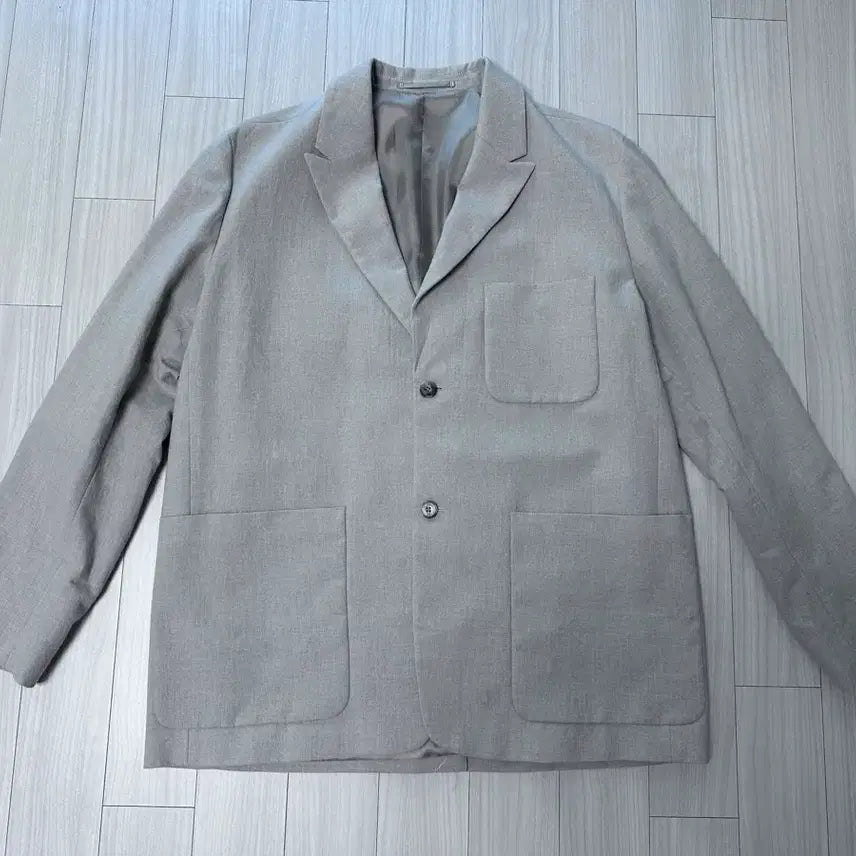 [BUNJANG] Arket Linen Blazer Beige / 아르켓 arket 린넨 블레이저