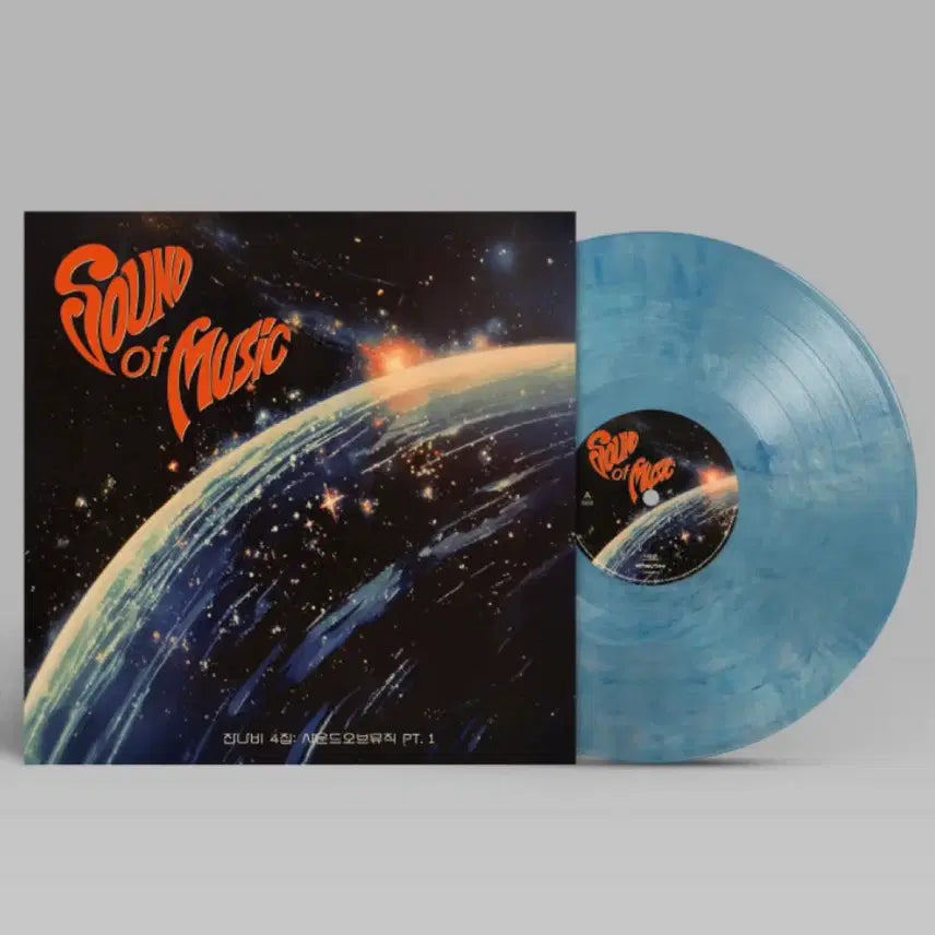[BUNJANG] Jannabi 4th Album Sound of Music Pt.1 LP Color Vinyl Blue / (미개봉) 잔나비 4집 사운드오브뮤직 pt.1 lp 컬러반 블루 스티커포함