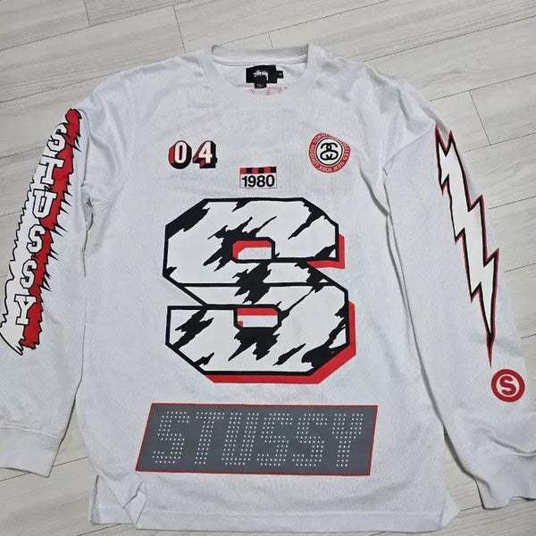 [BUNJANG] Stussy Mesh Long Sleeve T-Shirt / 스투시 메쉬 롱슬리브 M