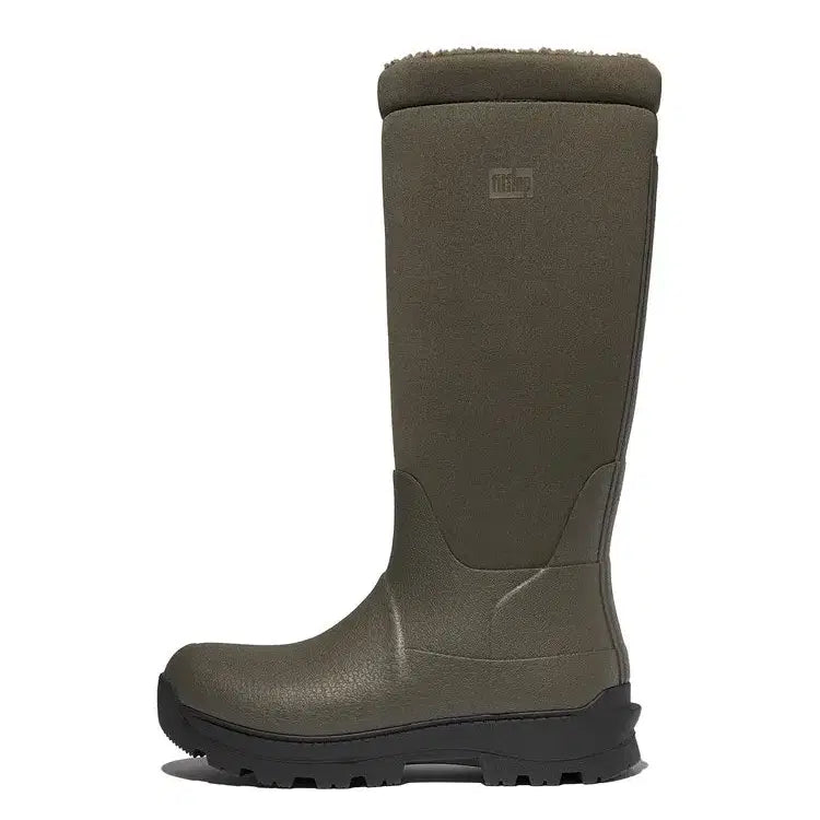 [BUNJANG] Fitflop Winter Waterproof Long Boots Dark Green / 핏플랍 방한 방수 롱 부츠 다크그린 255 새제품