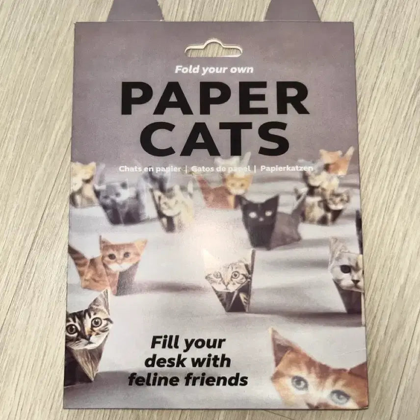 [BUNJANG] Origami Cat Kit / 고양이 종이접기
