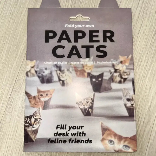 [BUNJANG] Origami Cat Kit / 고양이 종이접기