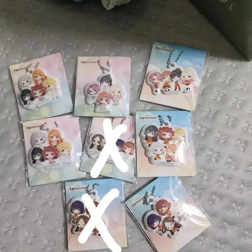 [BUNJANG] Gaku Masu Academy Idol Master Acrylic Charm / 가쿠마스 학원아이돌마스터 키링