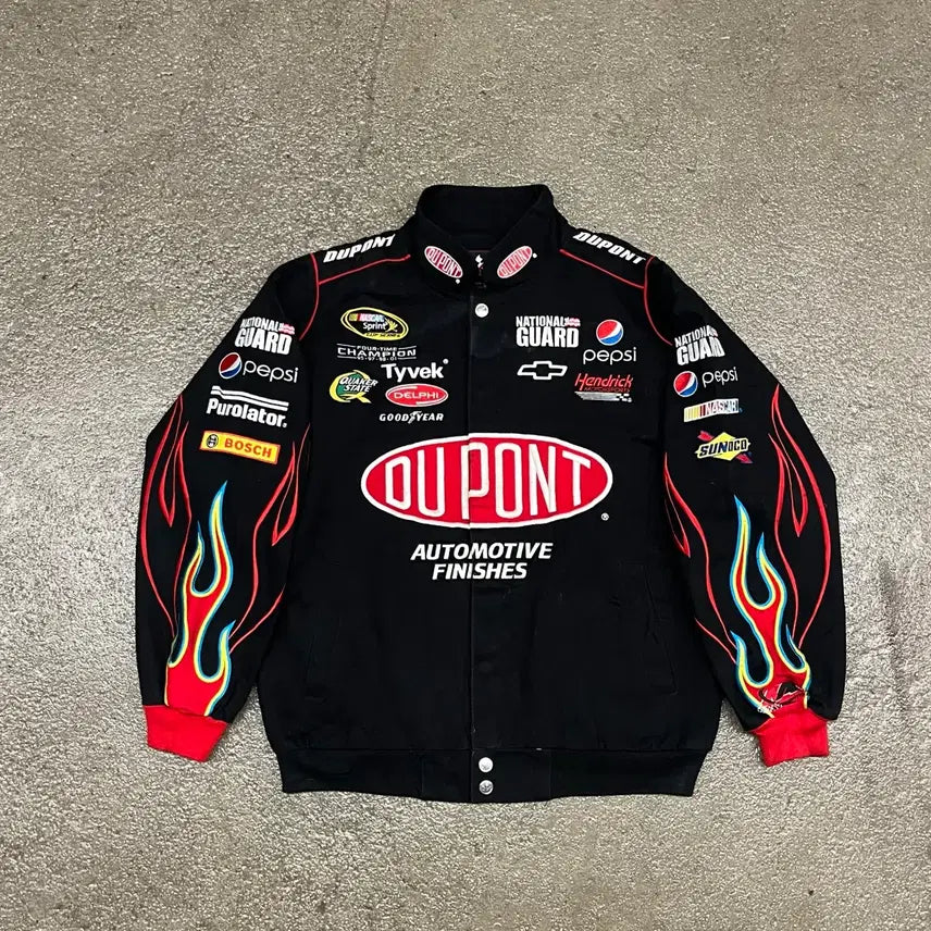 [BUNJANG] Chase Authentics Nascar Flame Racing Jacket (Size 105) / 00s 나스카 플레임 레이싱 자켓 (105)