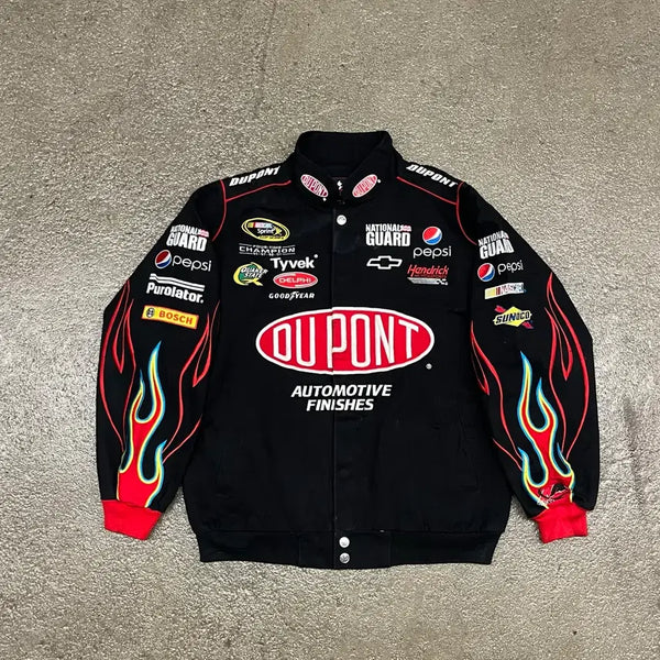 [BUNJANG] Chase Authentics Nascar Flame Racing Jacket (Size 105) / 00s 나스카 플레임 레이싱 자켓 (105)