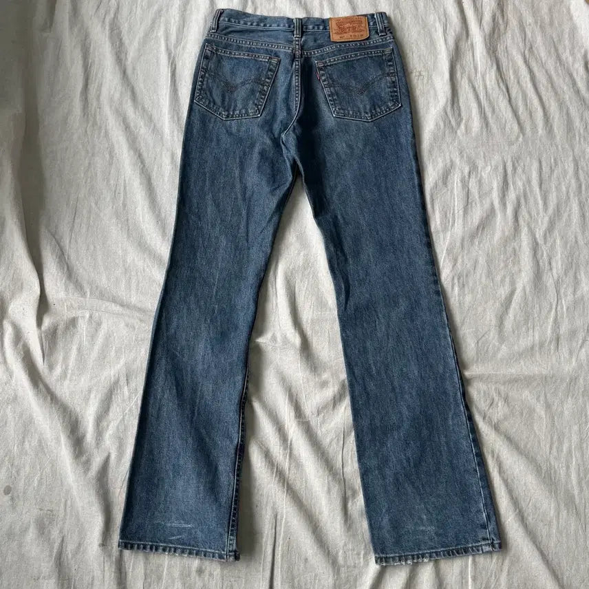 [BUNJANG] Levi's 00s Blue Washing 517 78 (31) Vintage Bootcut Jeans / 리바이스 00s 블루워싱 517 78(31)